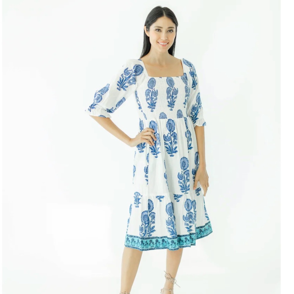 Victoria Dunn Carolina Dress, Small NWT